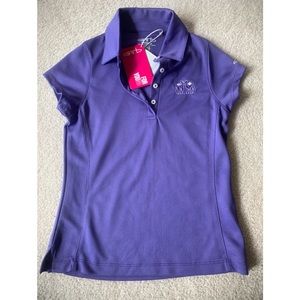 Garb, Purple, Performance Short Sleeve-Collar, Shirt
Sz S
NWT